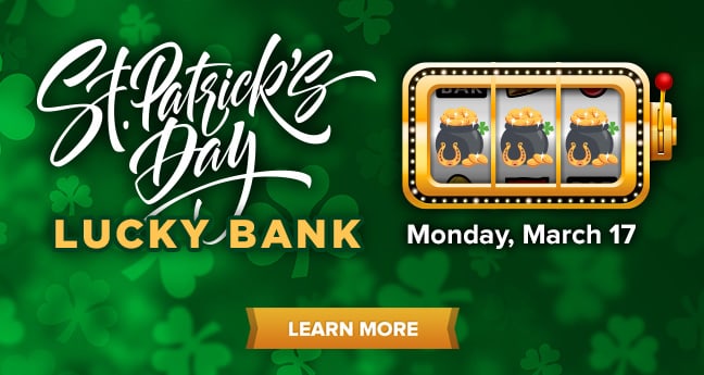 St. Patrick's Day Lucky Bank