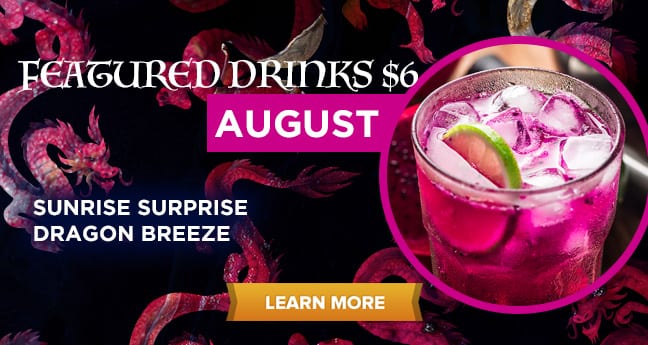 Featured Drinks $6
